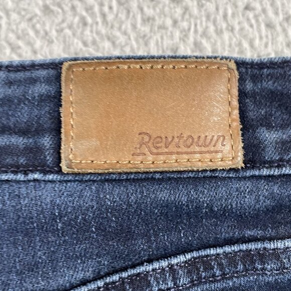 Revtown Jeans Womens 27 High-Rise Skinny Dark Wash Decade Denim - Picture 10 of 10